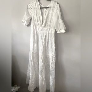 White Lace Dress new in bag